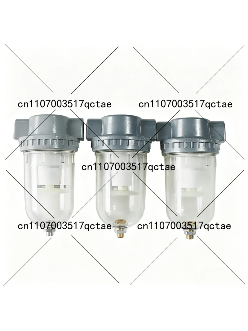 Vacuum Pump Water-Vapor Separator, Glass Cup Filter, High-Efficiency Water Removal for Negative Pressure Pump Inlet