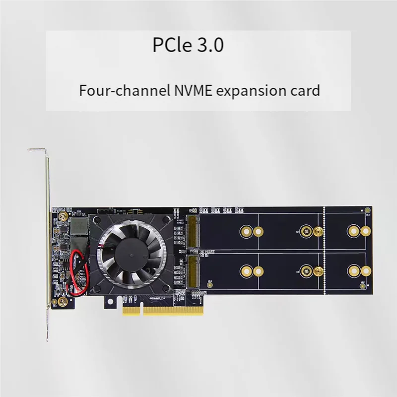 АА60-М. 2 карты расширения SSD, модуль PLX8747 Pcie без разделения, четыре половинной высоты/полной высоты M. 2 слота
