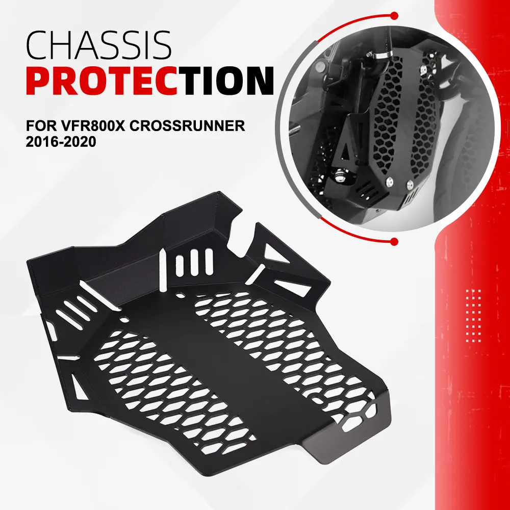 

Skid Plate Bash Frame Guard For HONDA VFR800X Crossrunner 2016 2017 2018 2019 2020 Motorcycle Engine Guard Chassis Protection