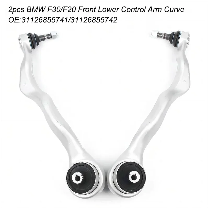 

Pair Front Lower Control Arm Curve For BMW 1 / 2 / 3 / 4 Series F30 F31 F32 F33 F34 F35 F36 F20 F21 F22 F80 F82 F83 F87