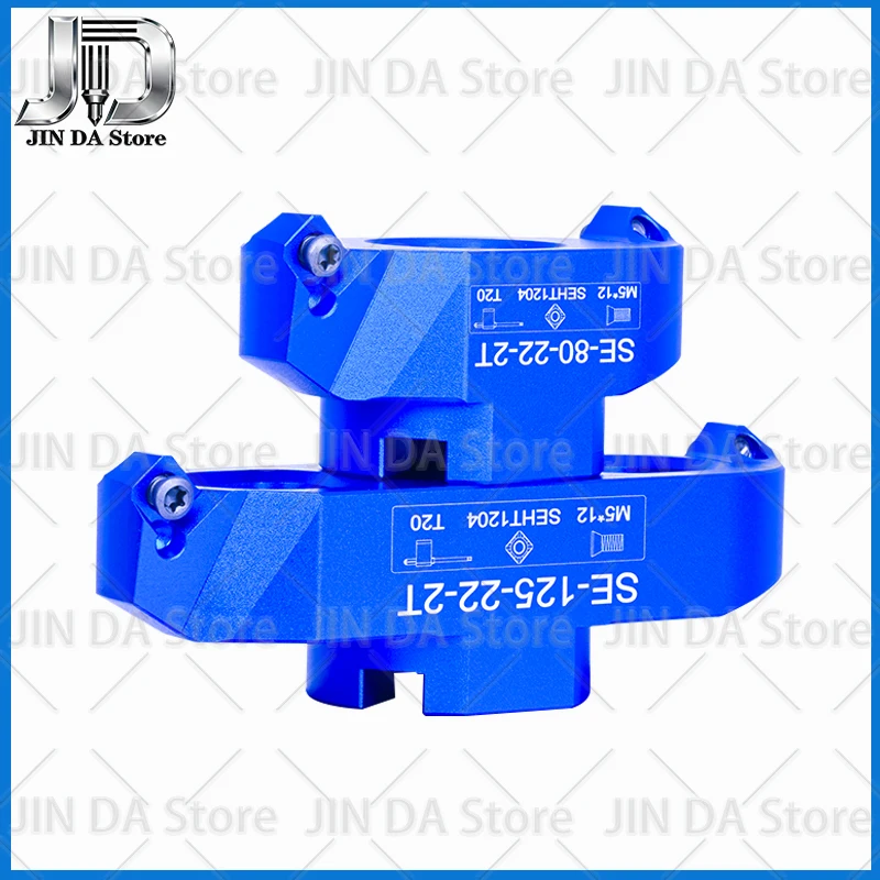 SE12 KM12 end milling cutter head 45 ° milling disc suitable for FMB22 FMB27 tool holder SEHT1204 milling insert