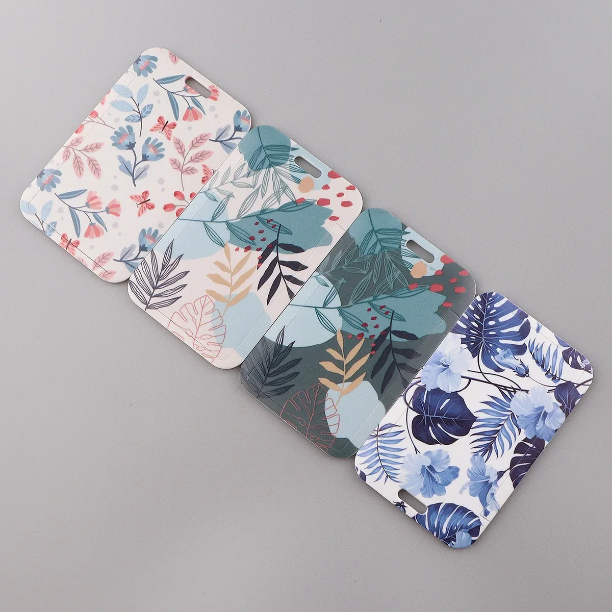 Vintage Plant Flowers Cute Green Leaves Lanyard Neck Strap for Key ID Card Cellphone Straps Badge Holder DIY Hanging Rope