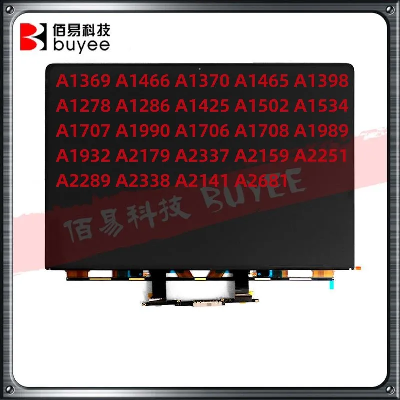 LCD Screen Display For MacBook A1502 A1534 A1707 A1990 A1706 A1708 A1989 A2179 A2337 A2159 A2251 A2289 A2338 A2141 A2681 ONLYLCD