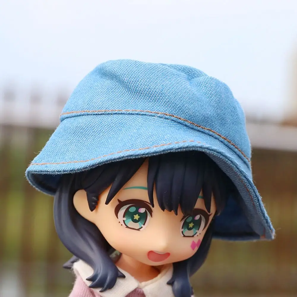 Toy Outfit Doll's Clothes BJD Fisherman Hat Handmade DIY Mini Bucket Hat Toy Accessories Mini OB11 Doll Hats Children Gift