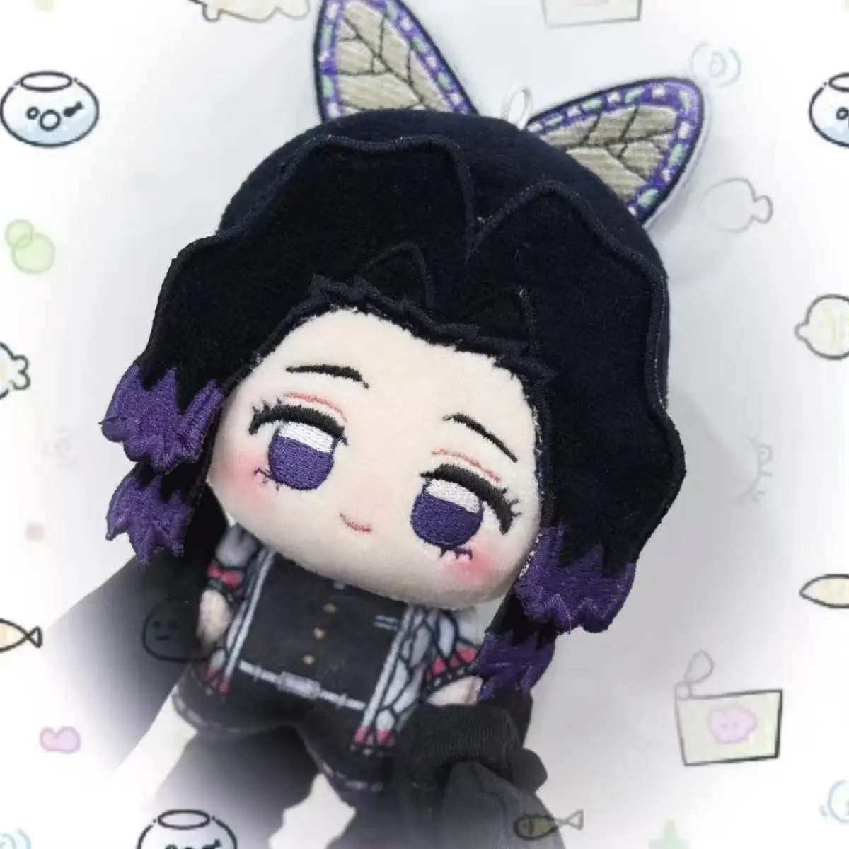 10CM Hot Anime Demon Slayers Series Stuffed Doll Cartoon Creativity Soft Plush Toy Boys and Girls Birthday Gifts