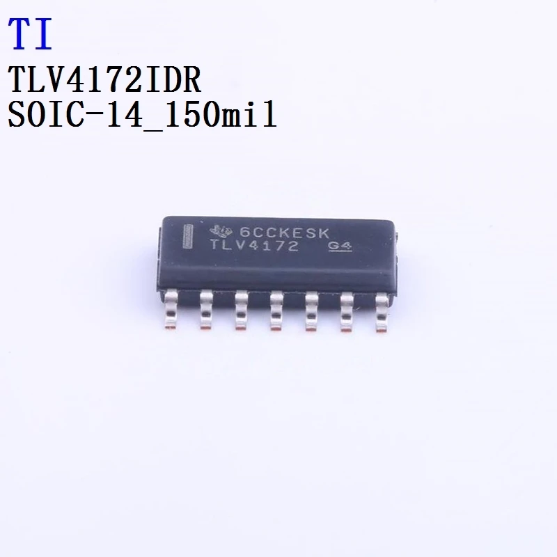 

2PCS TLV4172IDR TLV9001IDPWR TLV9064IPWR TPA1517DWPR TPA3106D1VFPR TI Operational Amplifier