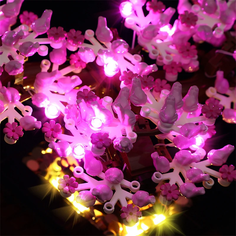 LED Light For LEGO 10281 Bonsai Tree Block DIY Toy (NO Blocks Model,Only LED Light) Brick Light Set Kid Chrismas Gift