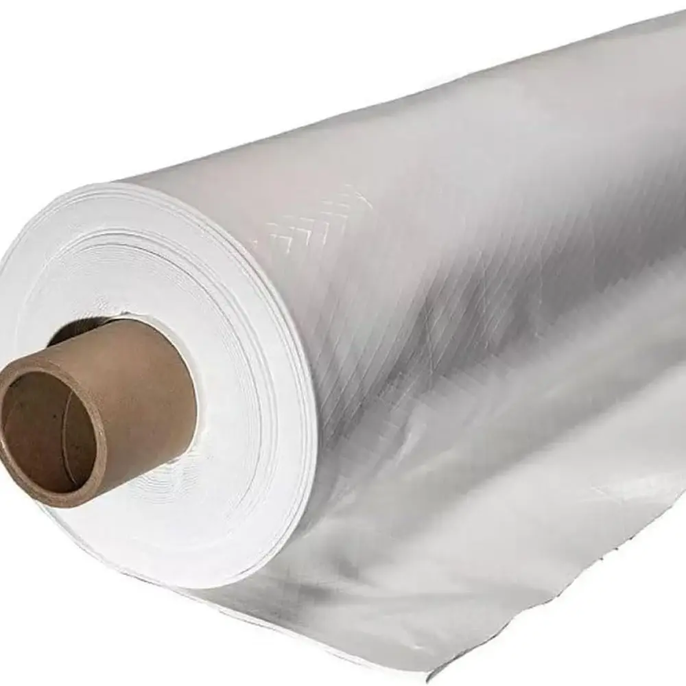 

Heavy-Duty 14 Mil Plastic Sheet for Crawlspace, Basement, and Greenhouse Protection (2400 sq ft)