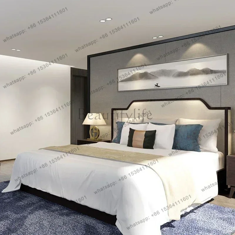 LJY Trendy Princess Double Bed Designer Modern Large Europen Luxury Platform Double Bed Full Size Beauty Muebles Trendy Furnitur