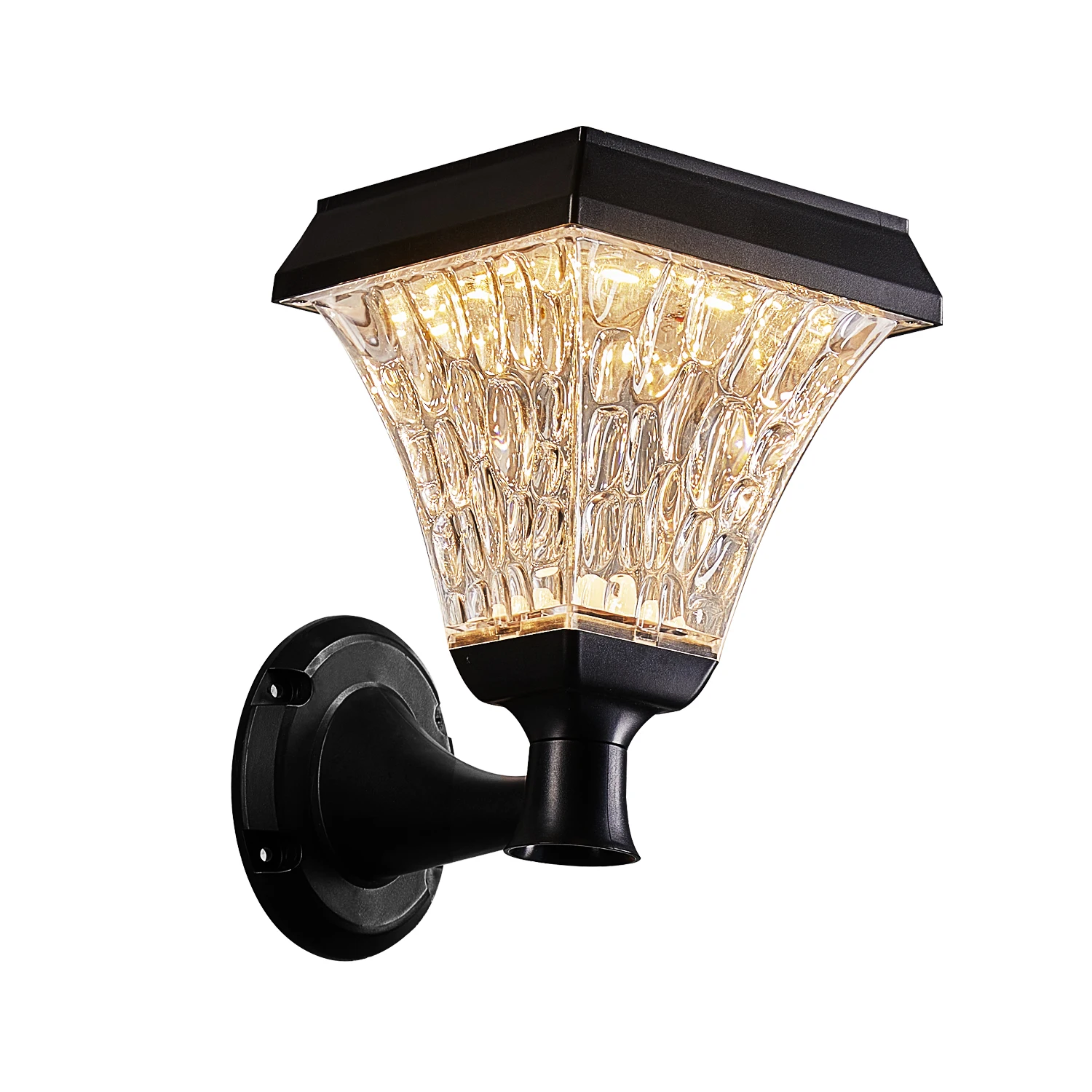 Outdoor Waterproof  Solar Led Wall Light Garden Lamp Outside Solar Wall Lights r decorative Housing Wall lamps