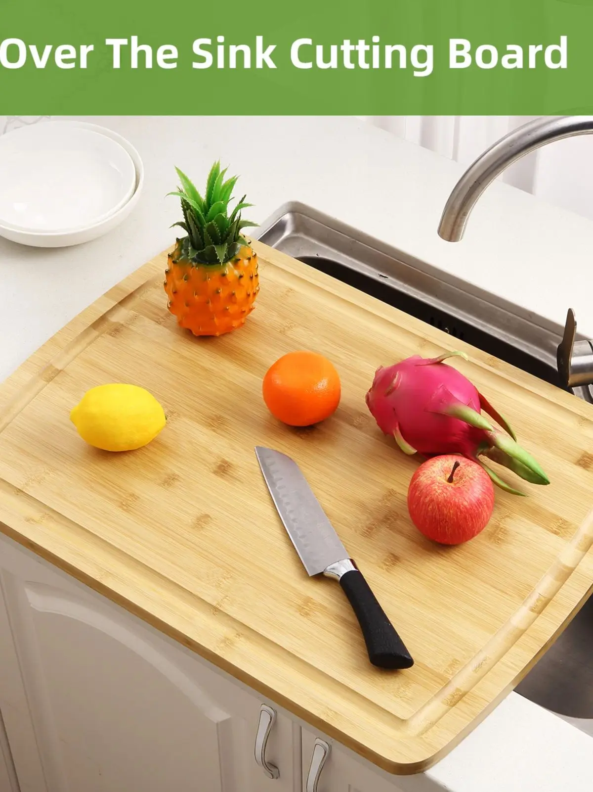 Bamboo Cutting Board for Kitchen - 20