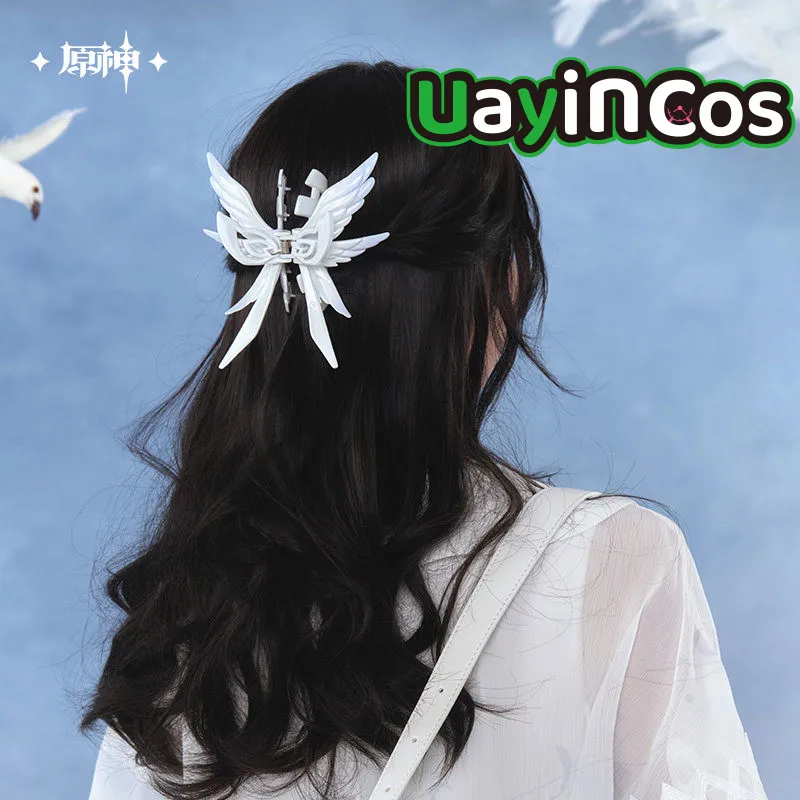 In Stock Official Genshin Impact Columbina Damselette Hairpin Headwear Grasp Clip Grasp Hair Crab Hair Accessories Claws  Anime