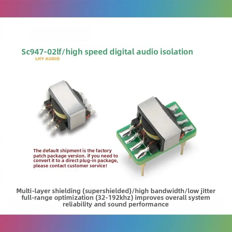 American hi-end audiophile digital signal isolation transformer sc947-02lf with shielding