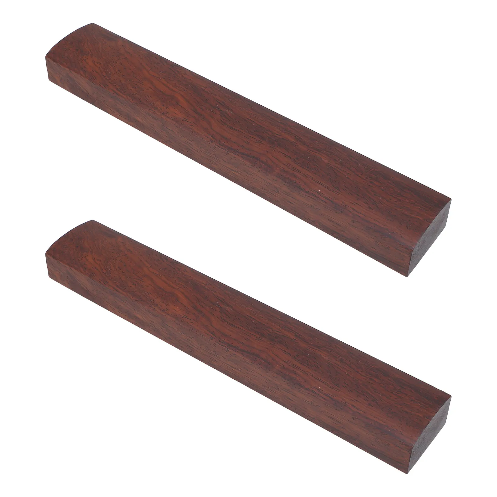 2Pcs Hardwood Paperweight Solid Wood Scroll Holder Minimalist Design Non Slip Desk Accessory for Calligraphy Chinese Traditional