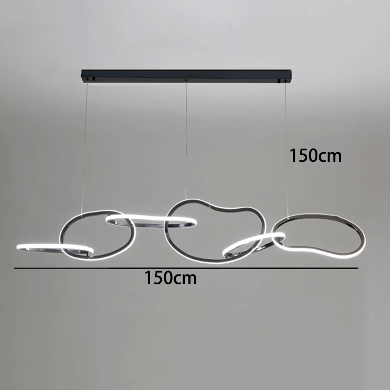 Moderne woondecoratie led-verlichting hanglamp lampen voor woonkamer Kroonluchters voor eetkamer hanglamp binnenverlichting