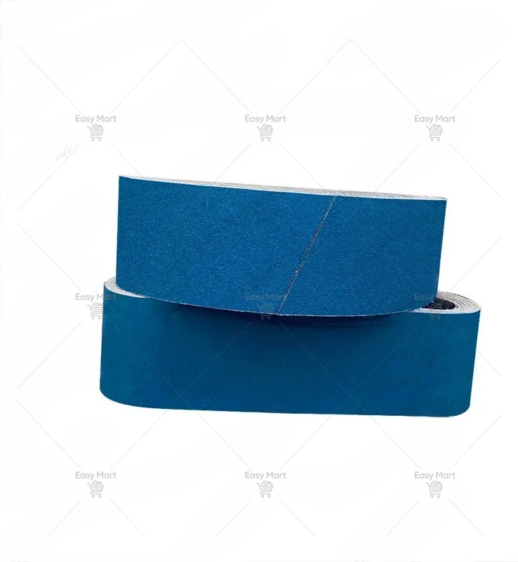 高性能100-x-915-mmチタン研磨ジルコニア粒研磨材ドライサンディングベルト