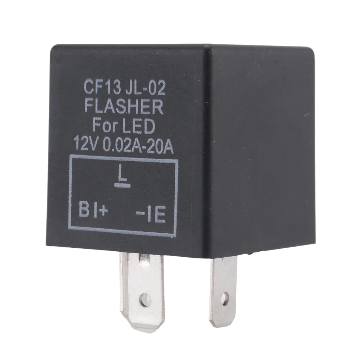 ABZL Mobil 3-pin CF-13 LED Elektronik 12V Flasher Relay Fix untuk Lampu Sein