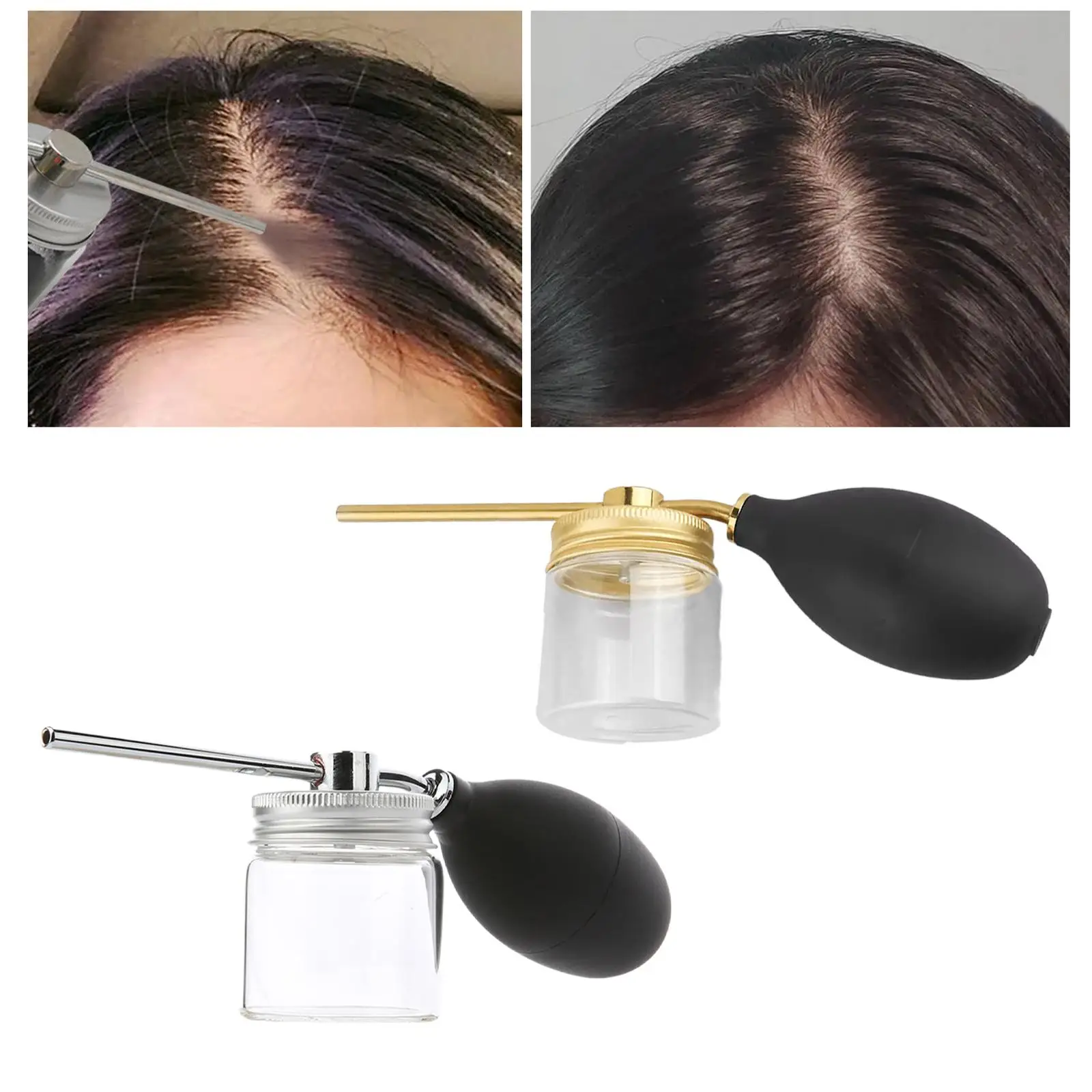 Hair Building Fibers Spray Pump Portable Hairdressing Tools Hair Spray Pump