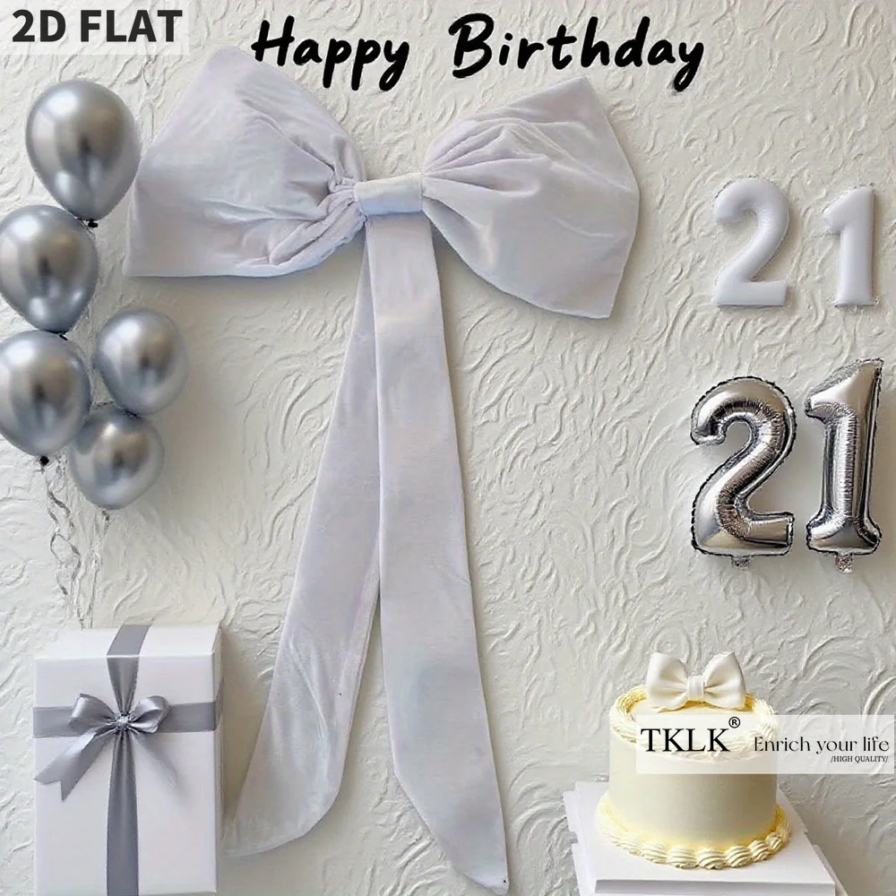 

Large Bow Party Supplies, Large Bow wedding party birthday and background wall arrangement for ceremony and wall decoration