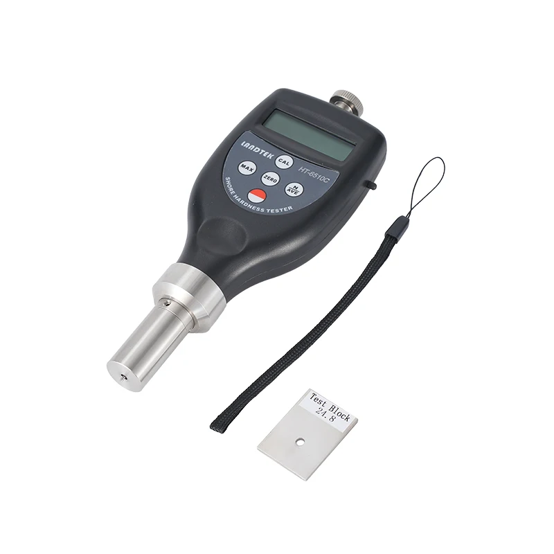 Shore Hardness Tester HT-6510C Plastic Hardness Measuring Instrument Rubber Hardness Tester greater than 90 B less than 20 D