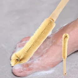 Easy-Grip Long Handle Toe Cleaning Brush - Reusable, Ideal For Seniors & Pregnant Women