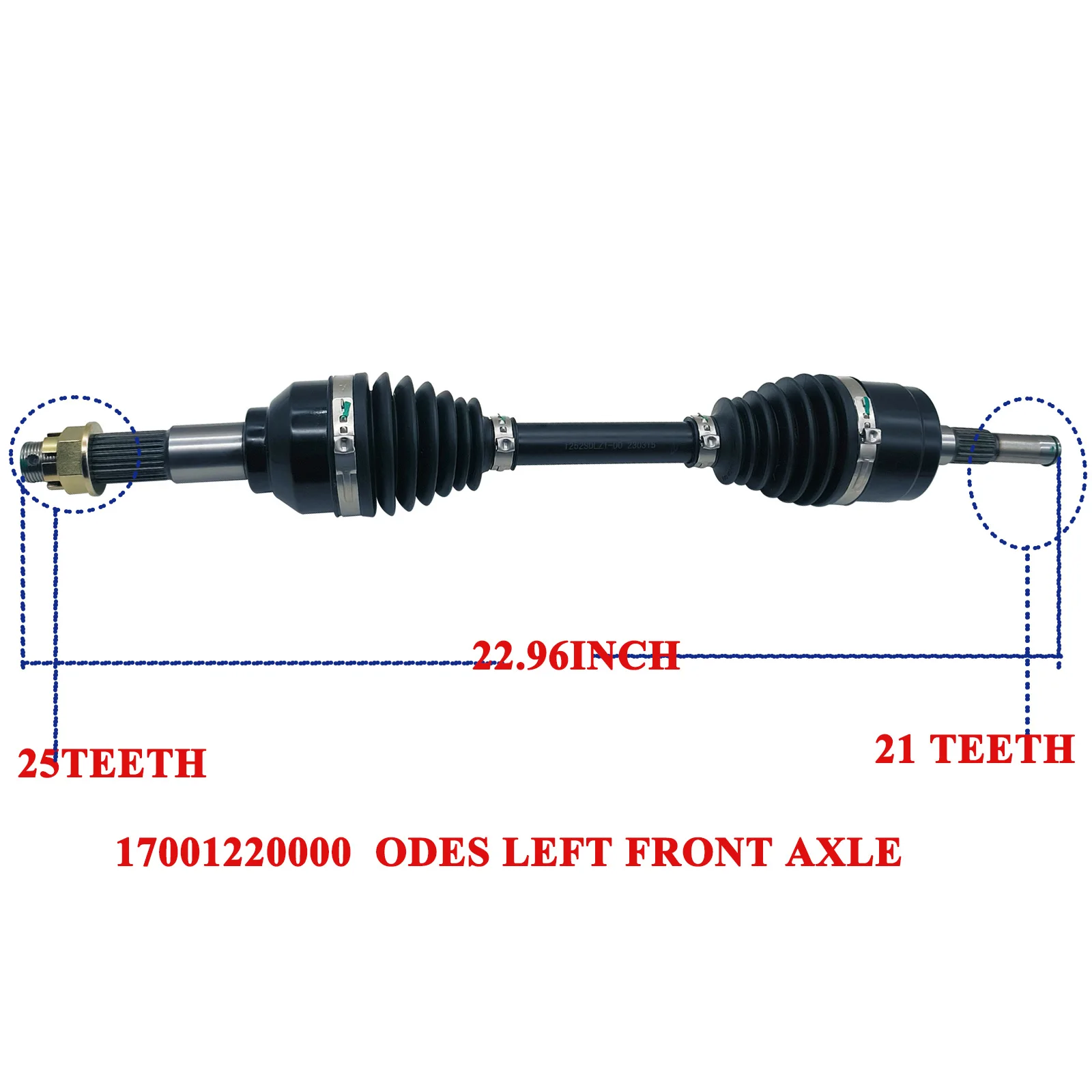 Liangzi Stels 650 800 1000 DRIVE FRONT LEFT SHAFT OEM 17001220000 4x4 Quad ATV/UTV Parts
