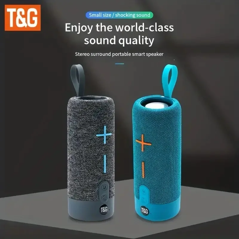 Camping Sound Box Loud Parlante Outdoor Waterproof Speaker Wireless Bocina Bluetooth Speaker Portable TWS Sound Column FM AUX TF