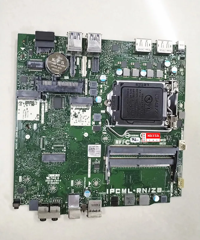 For Dell Optiplex 7080 MFF Micro Desktop Motherboard IPCML-RN/ZB 7WJF3 07WJF3 Q470 Chipset LGA 1200 DDR4 MB