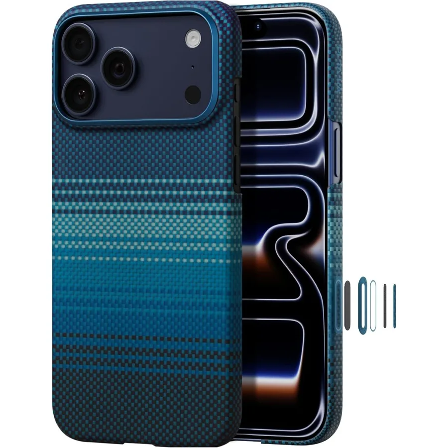 

For iPhone 17 Pro Case 6.3 with Camera Control Button Compatible with MagSafe Ultra-Slim Case with Caseless Touch Feeling