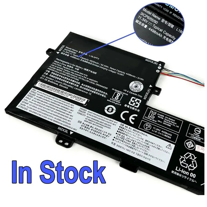 L18L3PF3 Batteria del computer portatile per Lenovo IdeaPad S340 S340-14API/14IIL/14IML/14IWL,S340-15API/15IIL/15IML/15IWL,C340-15IIL