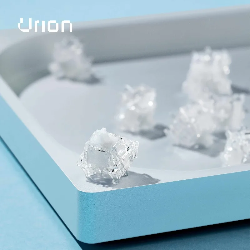 

Магнитные переключатели Ice R2 с прозрачными кейкапами, 35 г, линейные, для киберспортивных игровых механических клавиатур, аксессуары