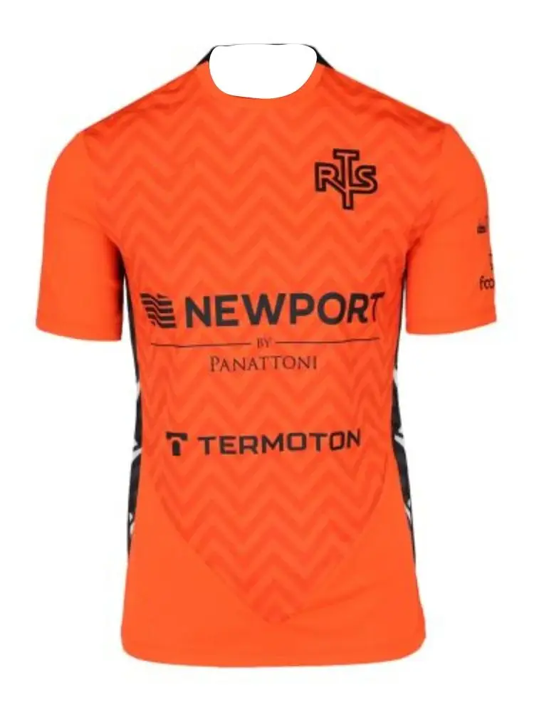 AliExpress NONE 2026 New Widzew Łódź Polish League Fan Version Short Sleeve Football Shirt Breathable Quick Dry Sport T-Shirt Team Uniforms