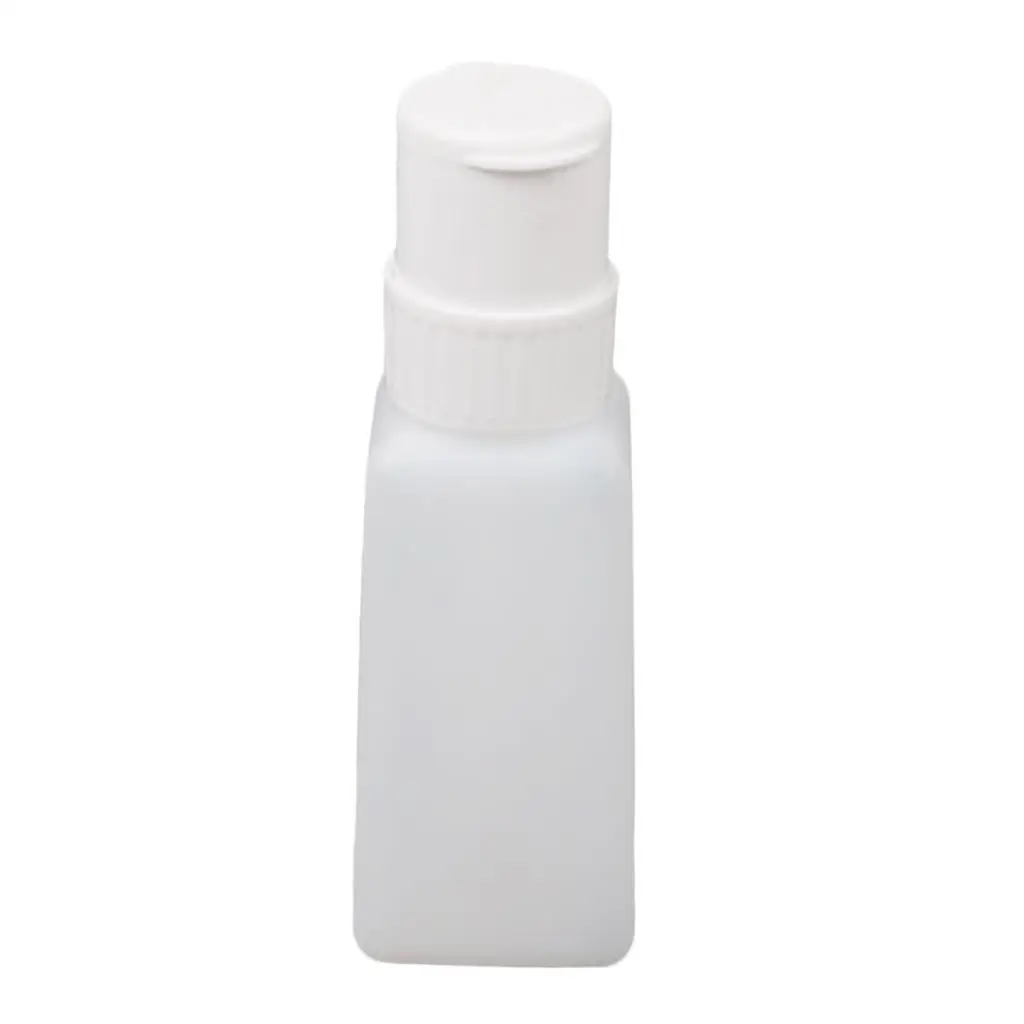 Plastic Empty Nail Polish Remover Pump Dispenser Push Down Bottle