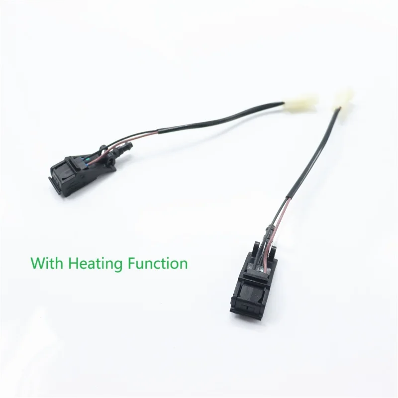 1/2Pcs Front Windshield Heated Washer Wiper Nozzle Sprinkler For VW Passat B5 Golf MK4 Bora Polo GOL Touareg Jetta 4 6E0955986B