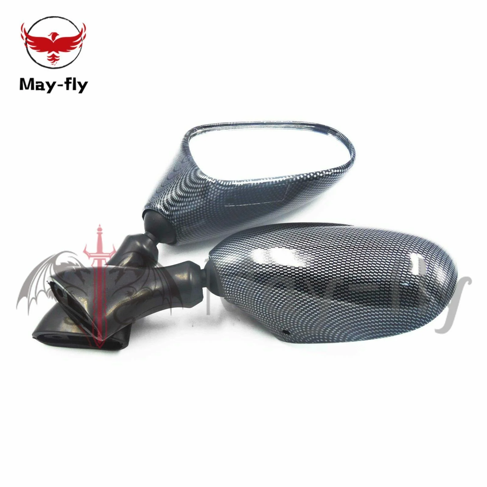 Fit For Suzuki 1998 - 2006 Katana GSX600F GSX750F Motorcycle Rear View Rearview Side Mirror GSX 600F 750F 1999 2000 2001 2002 03