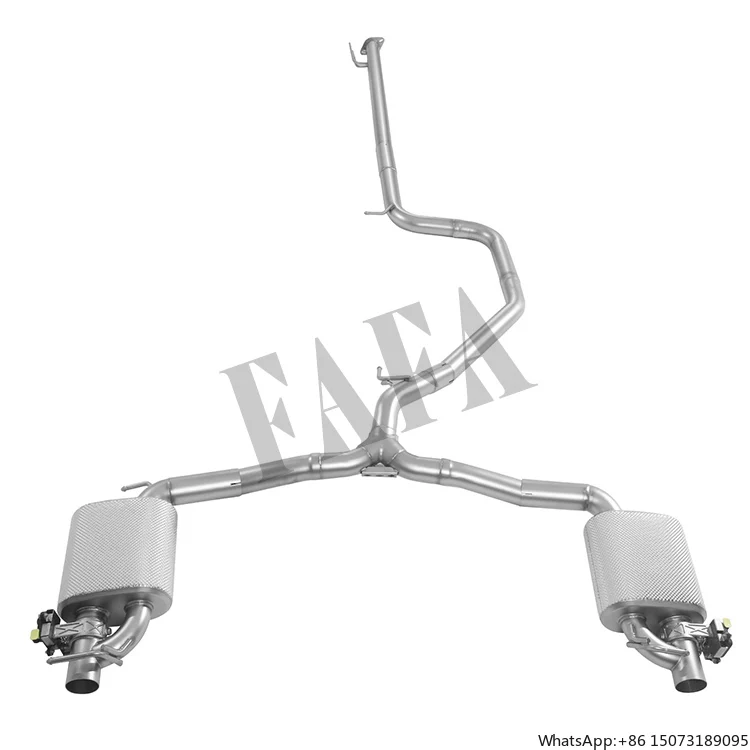 For Chery Arrizo 8 Exhaust System High-performance Cat Back Exhaust Pipe Muffler Exhaust in the Upper and Lower Sections