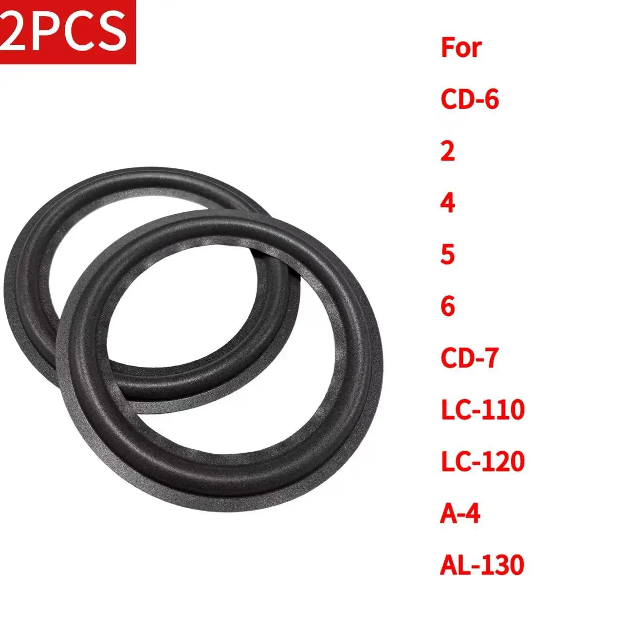 Speaker Repair Parts Foam Edge Folding Ring Subwoofer For Allison CD-6 2 4 5 6 CD-7 LC-110 LC-120 A-4 AL-130
