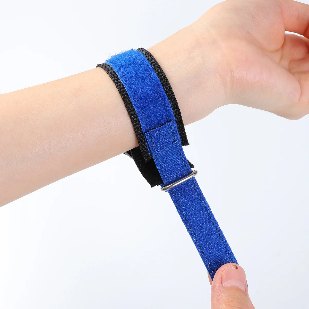Stylish Nylon Blue Watch Comfortable Breathable Quartz Watch Gifts Birthday Party Waterproof