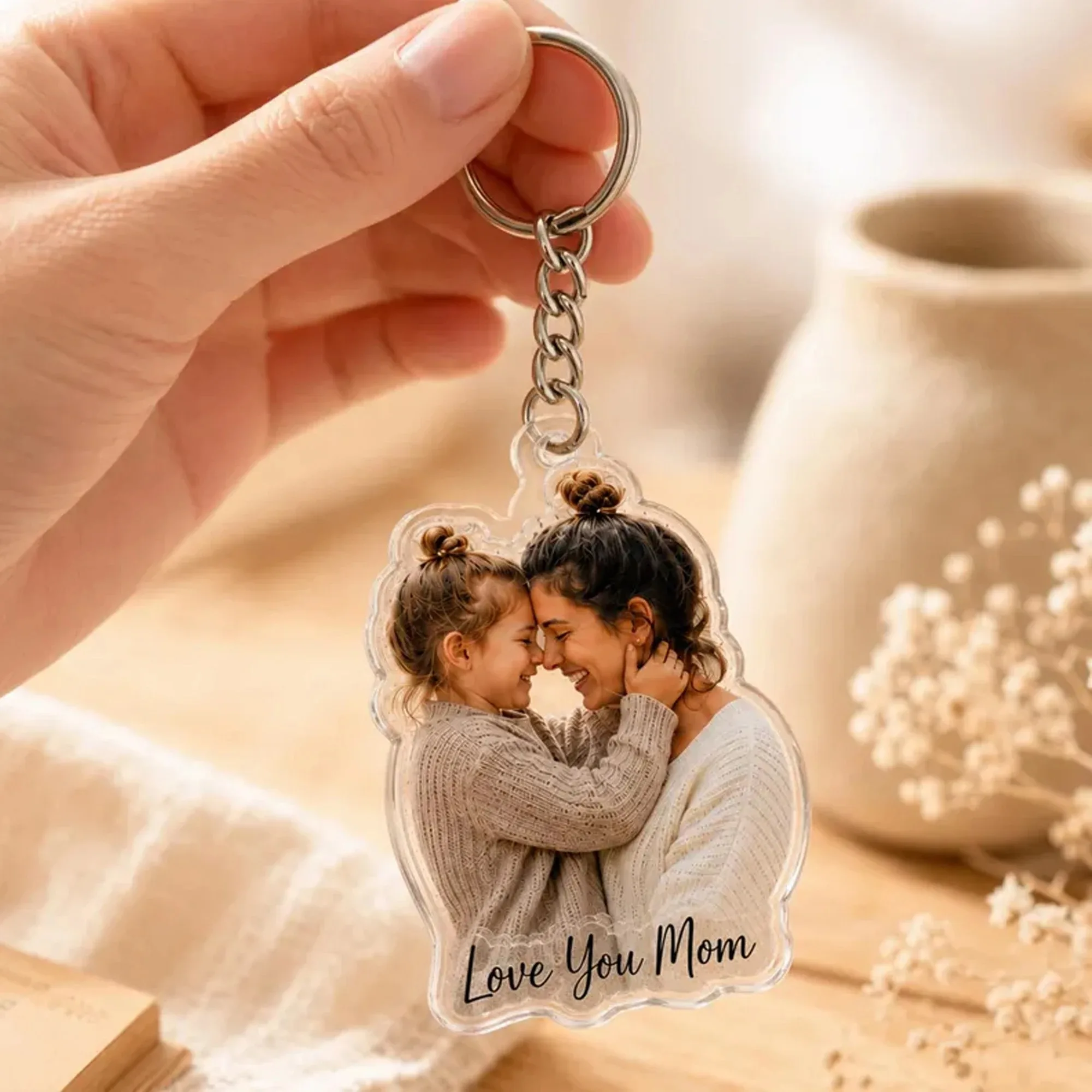 Custom Photo Acrylic Keychain  - Photographic Memory ulasan dan harga