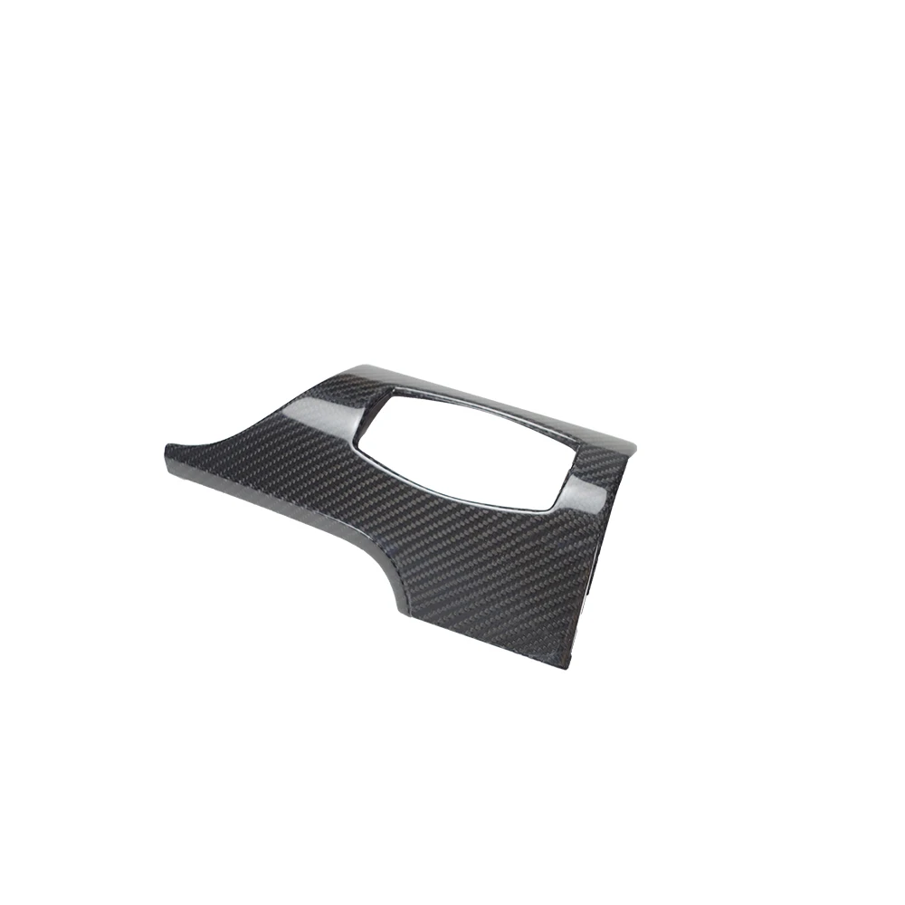 Real Dry Carbon Fiber Car Interior Dashboard Cover Left Dash Kit For Ford Mustang 2015up