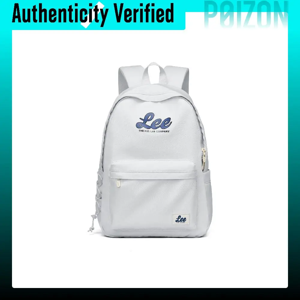 Lee Fabric Backpack Unisex Cream White/Sea Salt Gray/Taro Purple LE230023M-1