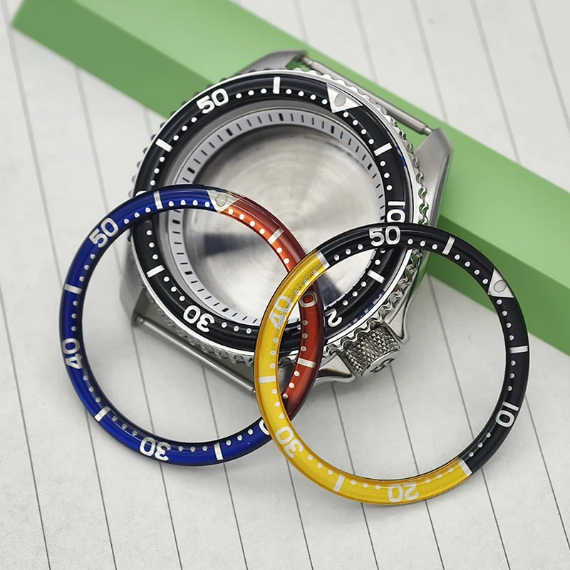 

Silver 42mm SKX007 Watch Case Flat Sapphire Glass For NH35 NH36 4R 6R 7S Movement 28.5mm Dial Men Watch Case Part