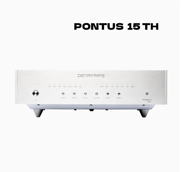 Denafrips PONTUS 15th R2R DAC FIFO Pure Balanced Decoder DSD I2S PCM AES/EBU OPTICAL COAXIAL BNC LVDS transform analog filte