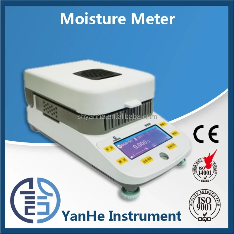 50g/ 0.001g Digital Halogen Grain Moisture Analyzer