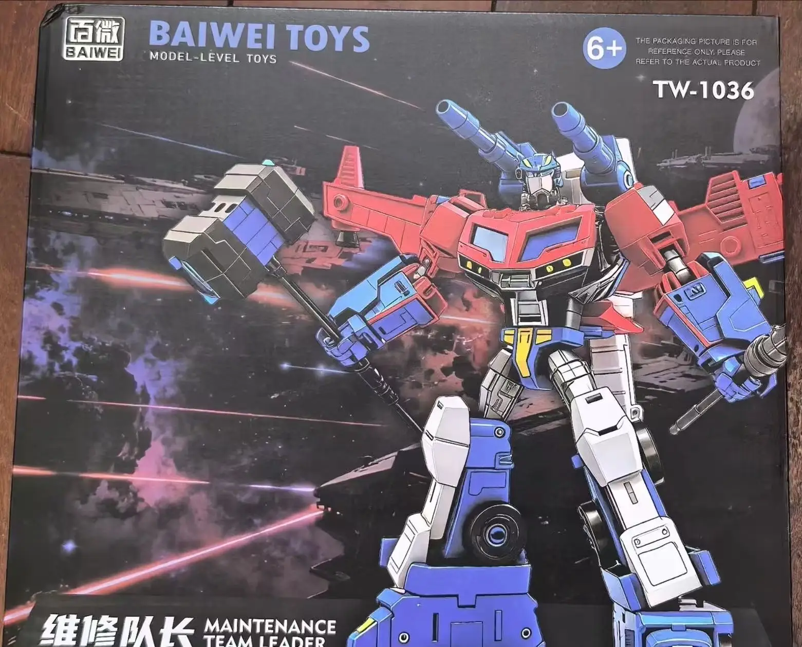 Wyprzedaż TW1036 Zabawka Transformująca się w Model 08, Animowana Wersja OP, Robot Kapitan do Konserwacji Kolumn, Figurki Akcji Wóz Strażacki