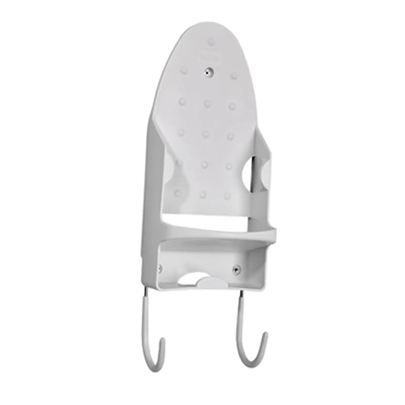 Ironing Board Holder, Electric Iron Hanger, Wall Mounted Ironing Board Rack for Home Laundry Room, Easy Assembly