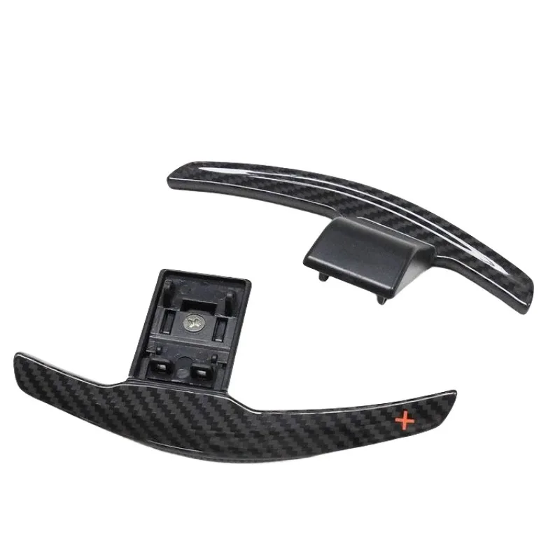 

Steering Wheel Shift Paddles Replacement Extended Shift Paddles Extension Carbon Fiber for G 3/4/5/6/7/8 Series X3-X7 Dry