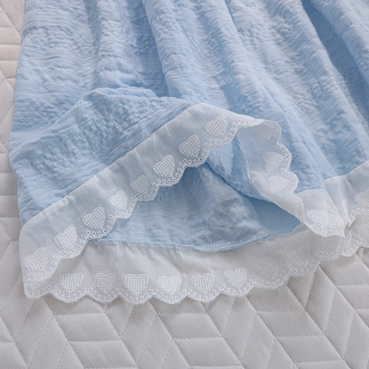 Sweet Princess Style Summer New Japanese Ins Short-sleeved Pajama Set Cute Girl with Chest Pad Loungewear