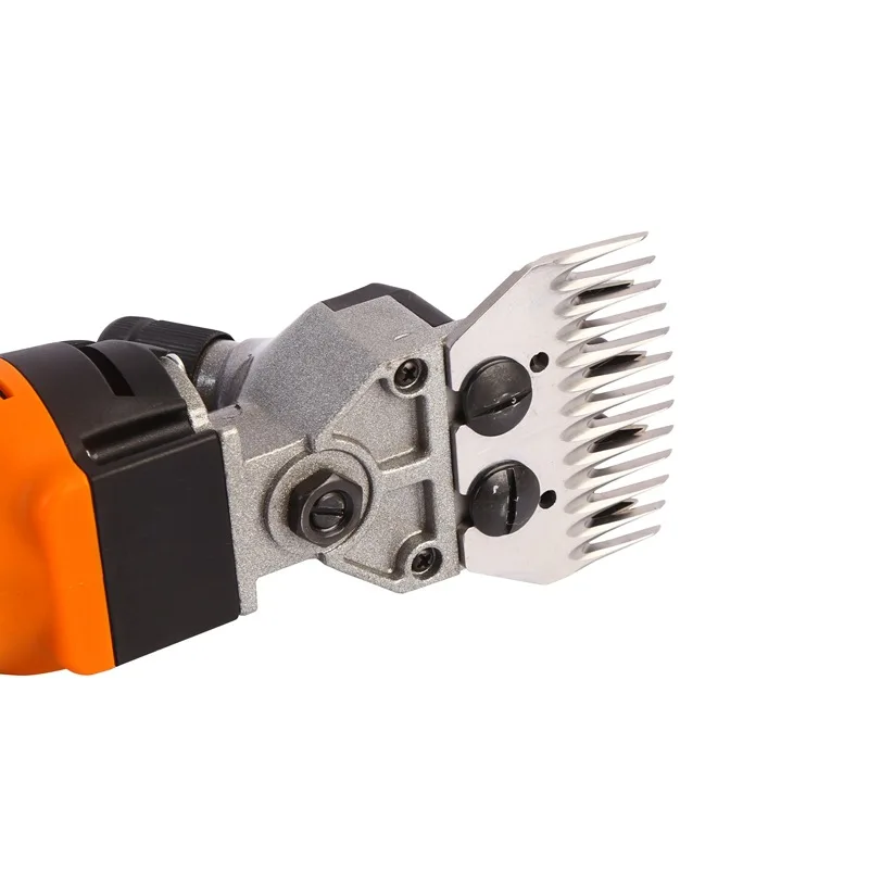 220V 1200W 6 biegów prędkości elektryczne owce kozy nożyce narzędzie do przycinania wełny podnośniki maszyna tnąca z pudełkiem 13 zęby Clippe