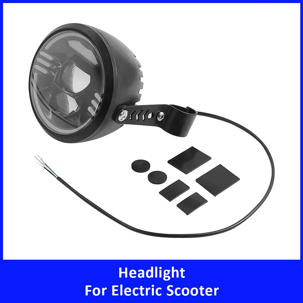 

Универсальная водонепроницаемая светодиодная фара 12В-48В с дальним и ближним светом для электросамокатов и аксессуаров